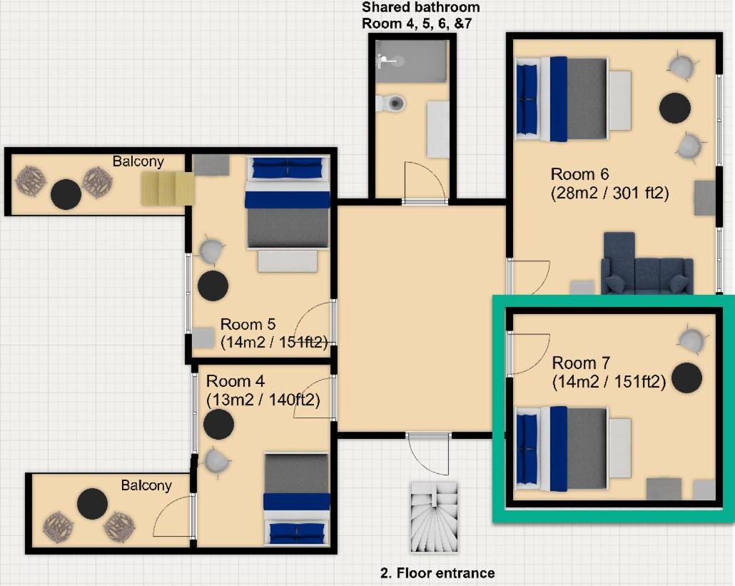 Rheinstream Guesthouse Basel Room photo