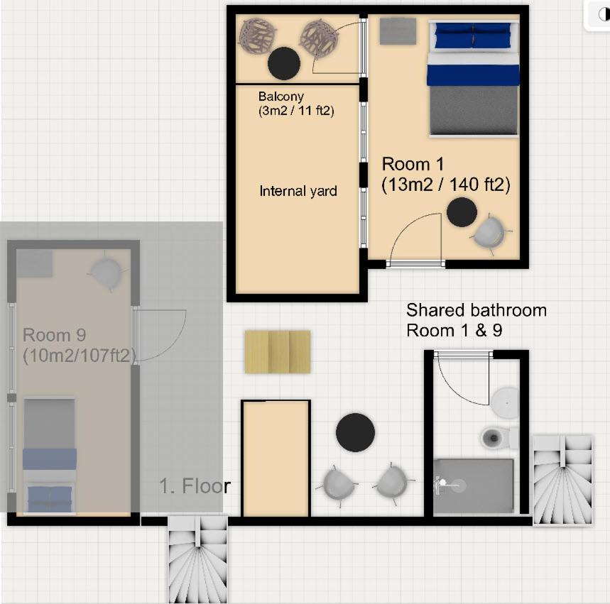 Rheinstream Guesthouse Basel Room photo